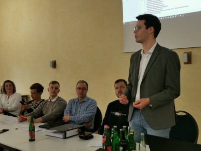 Der Landtagskandidat Tristan Marienhagen stellt sich und sein Wahlprogramm vor.